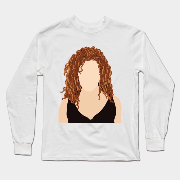 Bernadette Peters Long Sleeve T-Shirt by byebyesally